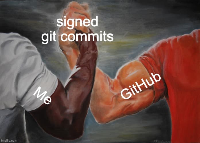 How to get the GitHub verified icon